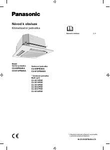 Manuál Panasonic CU-E12PB4EA Klimatizace
