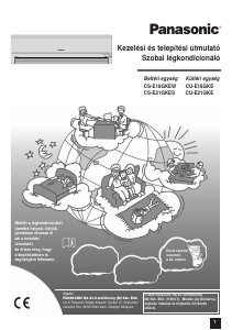 Használati útmutató Panasonic CU-E18GKE Légkondicionáló berendezés
