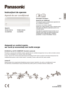 Manual Panasonic CU-E28PKE Aer condiționat