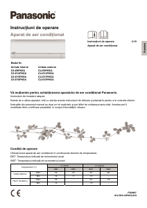 Manual Panasonic CU-E9PKEA Aer condiționat