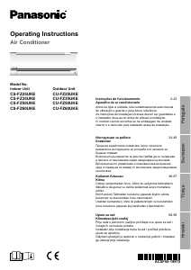Manual Panasonic CU-FZ60UKE Ar condicionado