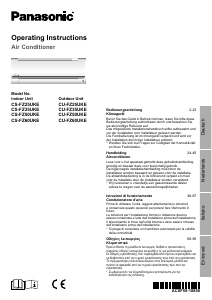 Εγχειρίδιο Panasonic CU-FZ60UKE Κλιματιστικό