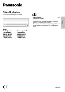 Manuál Panasonic CU-PE12RKE Klimatizace