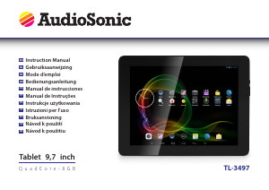 Manuale AudioSonic TL-3497 Tablet