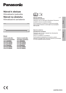 Manuál Panasonic CU-PZ9SKE Klimatizace