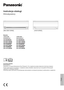Instrukcja Panasonic CU-RE12RKE Klimatyzator