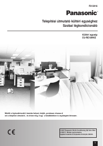 Használati útmutató Panasonic CU-RE18HKE Légkondicionáló berendezés