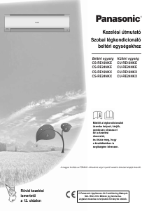 Használati útmutató Panasonic CU-RE24NKX Légkondicionáló berendezés