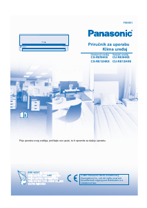 Priručnik Panasonic CU-RE9HKE Klimatizacijski uređaj