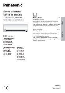 Manuál Panasonic CU-RE9RKE Klimatizace