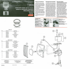 Manual de uso Coleman Powermate Calefactor