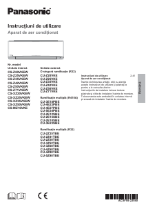 Manual Panasonic CU-Z20VKE Aer condiționat