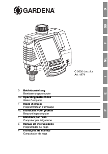 Handleiding Gardena C 2030 duo plus Besproeiingscomputer