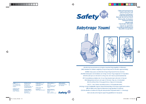 Bedienungsanleitung Safety1st Youmi Babytrage