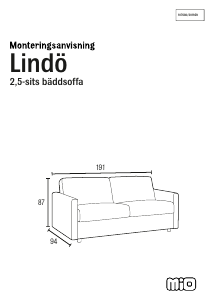 Instrukcja Mio Lindo Lux Łóżko leżanka