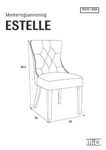 Manual Mio Estelle Cadeira