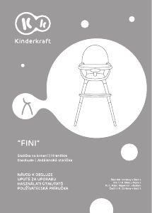 Návod Kinderkraft Fini Detská stolička