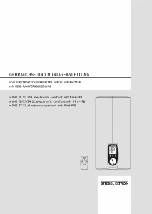 Bedienungsanleitung Stiebel Eltron DHE 21 SL Warmwasserspeicher