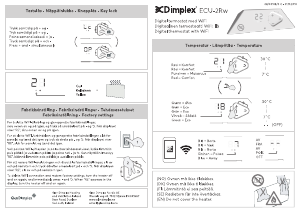 Manual Dimplex ECU-2Rw Thermostat