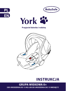 Handleiding BabySafe York Autostoeltje