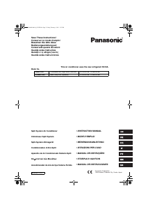 Manual Panasonic S-250PE1E8 Ar condicionado