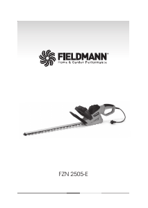 Handleiding Fieldmann FZN 2505-E Heggenschaar