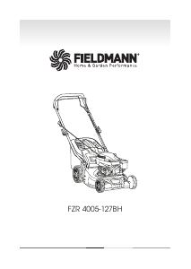 Handleiding Fieldmann FZR 4005-127BH Grasmaaier