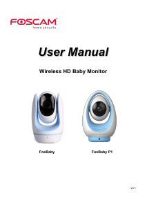 Handleiding Foscam FosBaby P1 Babyfoon