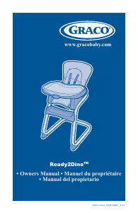 Manual de uso Graco Ready2Dine Silla alta de bebé