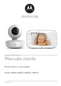 Manuale Motorola MBP50-2 Baby monitor