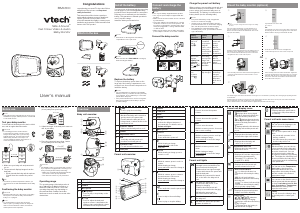 Manual Vtech BM4300 Baby Monitor