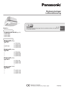 Bruksanvisning Panasonic S-36PY2E5A Luftkonditionering
