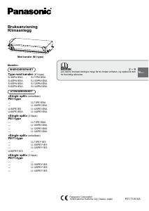 Bruksanvisning Panasonic S-45PN1E5A Klimaanlegg