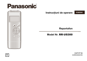 Manual Panasonic RR-US300 Reportofon