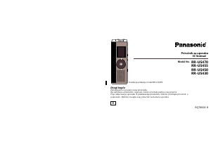 Priručnik Panasonic RR-US450 Audiosnimač