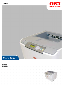 Handleiding OKI B840 Printer