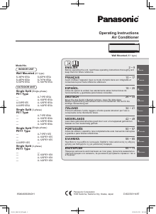 Mode d’emploi Panasonic S-71PK1E5 Climatiseur