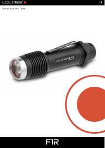 Manuale Led Lenser F1R Torcia