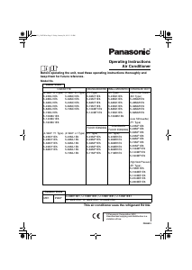 Handleiding Panasonic U-10ME1E81 Airconditioner