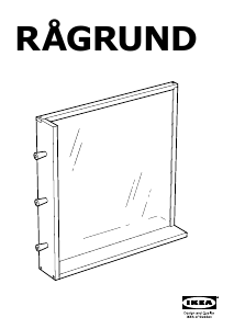 Bruksanvisning IKEA RAGRUND Speil