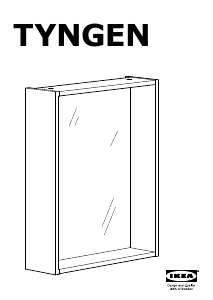 Használati útmutató IKEA TYNGEN Tükör