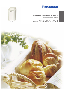 Bruksanvisning Panasonic SD-2501WXA Bakmaskin
