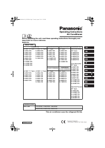 Handleiding Panasonic U-4LE1E5 Airconditioner