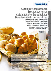 Mode d’emploi Panasonic SD-255 Machine à pain