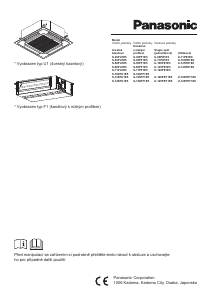 Manuál Panasonic U-60PE1E5 Klimatizace