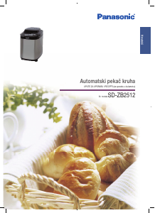 Priručnik Panasonic SD-ZB2512 Pekač za kruh