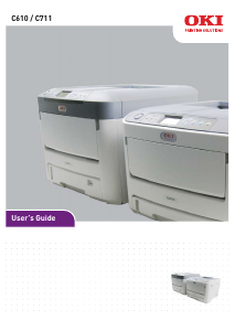Manual OKI C610 Printer