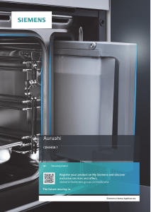 Kasutusjuhend Siemens CD634GBW1 Ahi