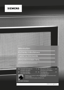 Manual Siemens BF555LMS0 Cuptor cu microunde