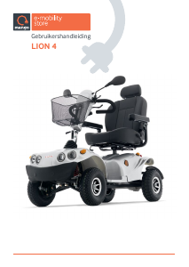 Handleiding Mango Mobility Lion 4 Scootmobiel